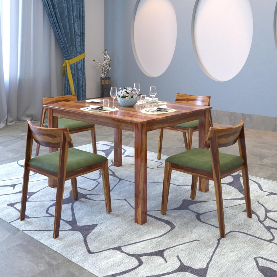 DRIFTINGWOOD Liana Four-Seater Dining Table Set