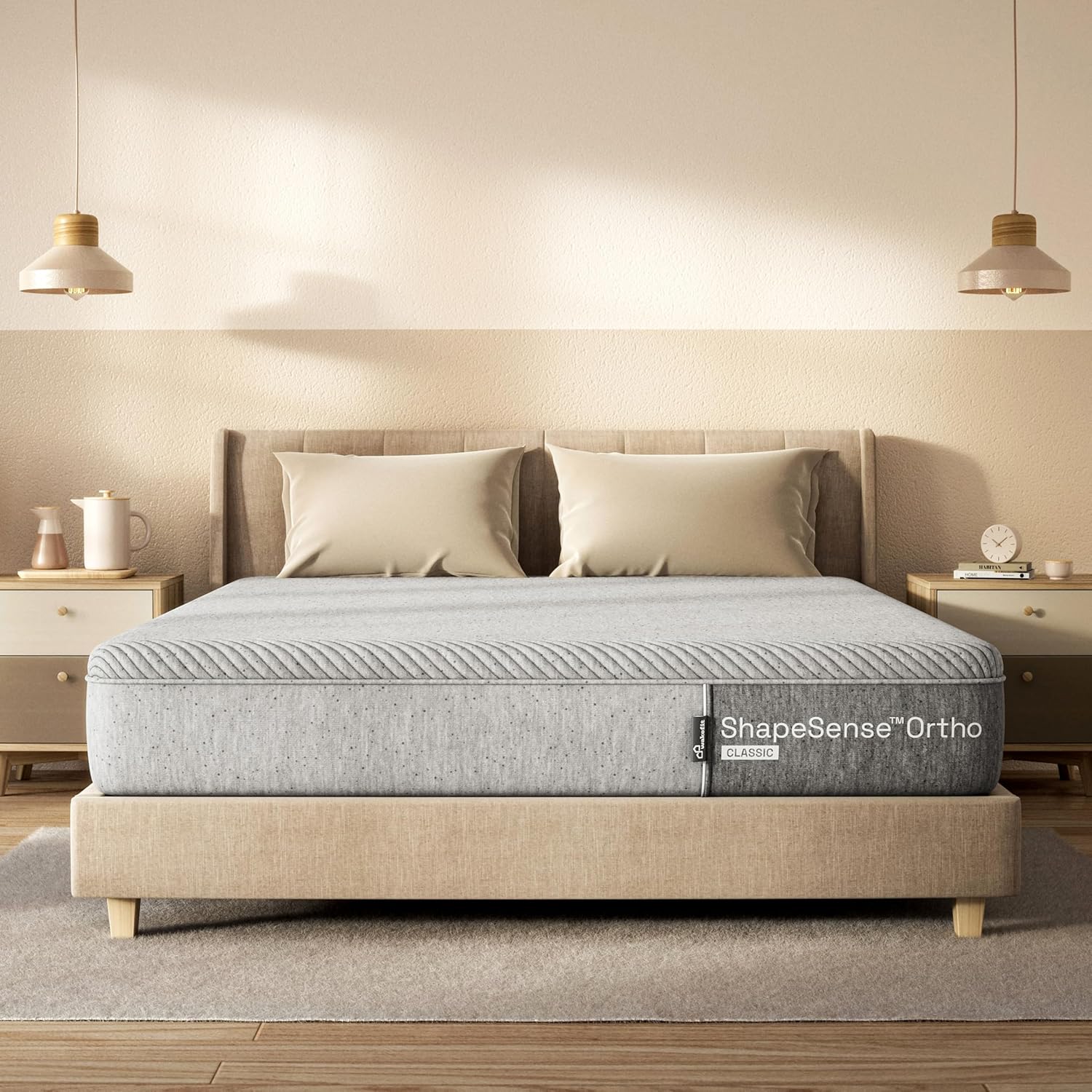 Wakefit ShapeSense Orthopedic Classic Memory Foam Mattress (Queen, 78x60x6 in)
